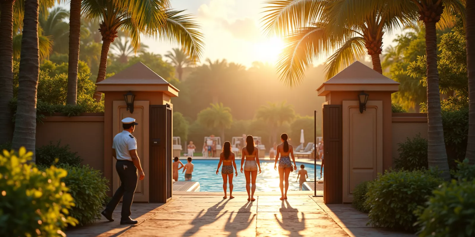 ¿Es Windsor Cay Resort una comunidad cerrada?